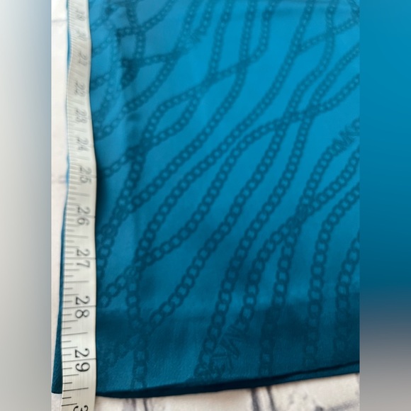 Michael Kors Size:L Women Wide Legs  Pull On Pants Luxe Teal - Picture 6 of 12